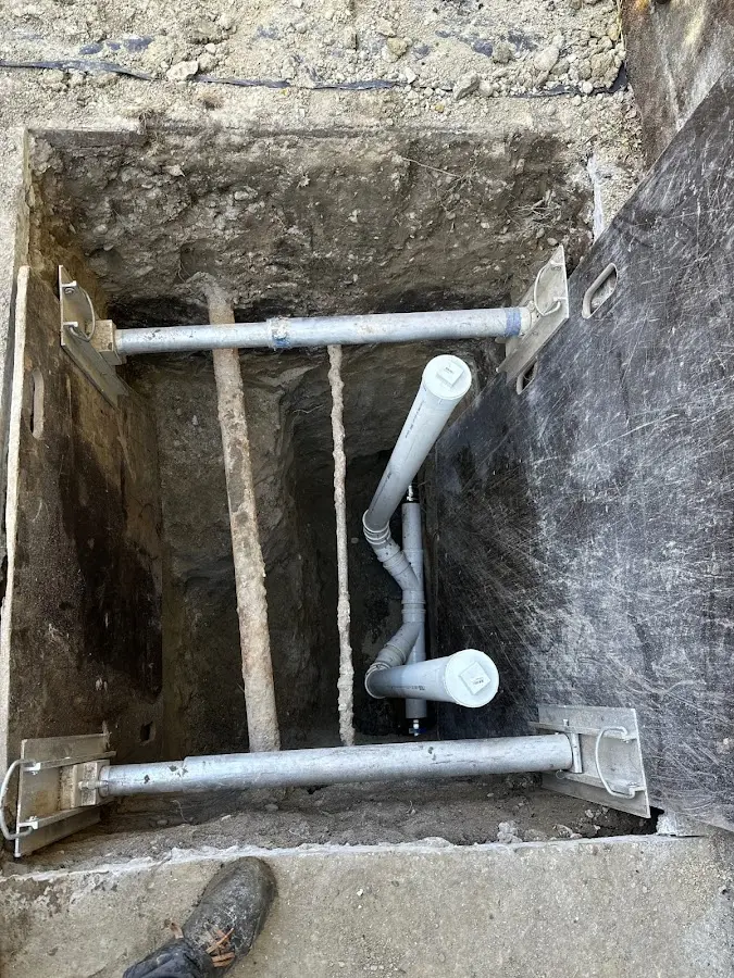Experienced plumber completing Gas Line Repair work in Chestnuthill